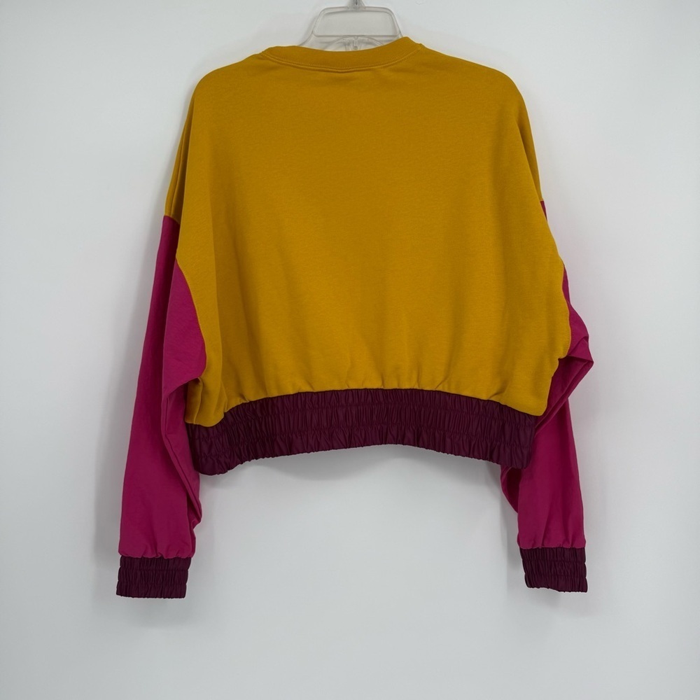 Nike Just Do It Swoosh Retro Nylon Terry Fleece Sweatshirt Size M DM6321-743 - Picture 8 of 10
